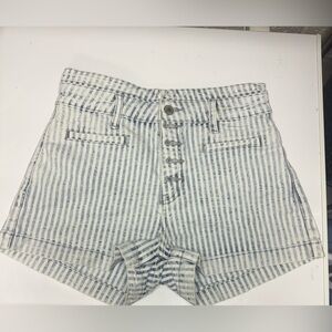 High Waisted Button Fly Shorts by KanCan